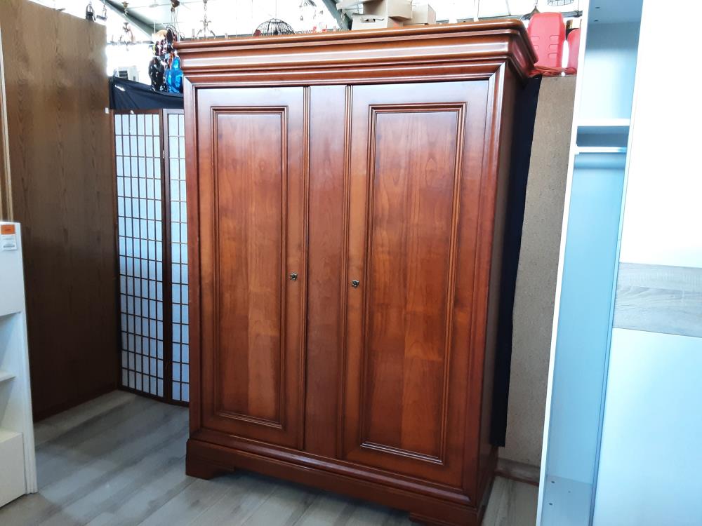 ARMOIRE 2 PORTES MERISIER