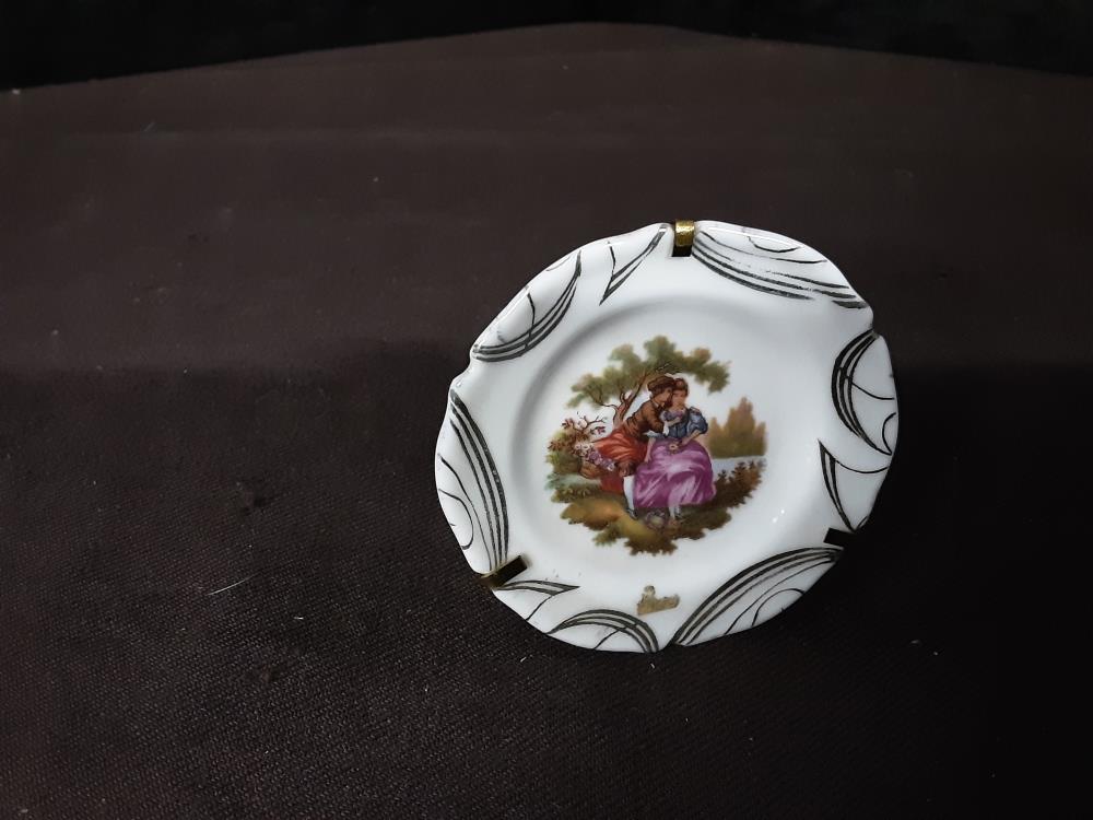 ASSIETTE LIMOGES TTPM DECO