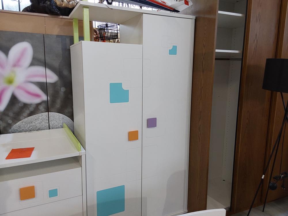 ARMOIRE ENFANT 2 PORTES 