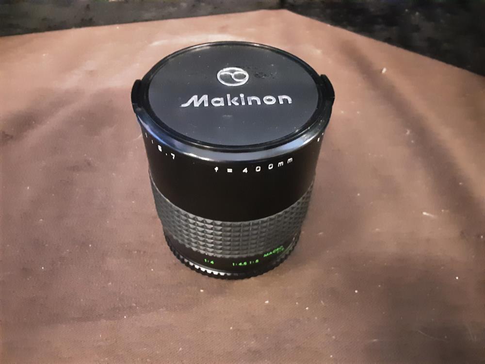 OBJECTIF MAKINON 400MM MIROIR AVEC ÉTUI 