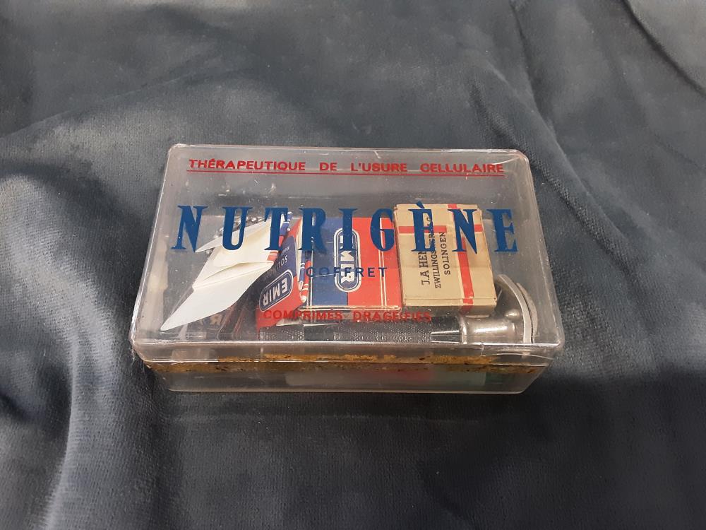 COFFRET RASOIR VINTAGE