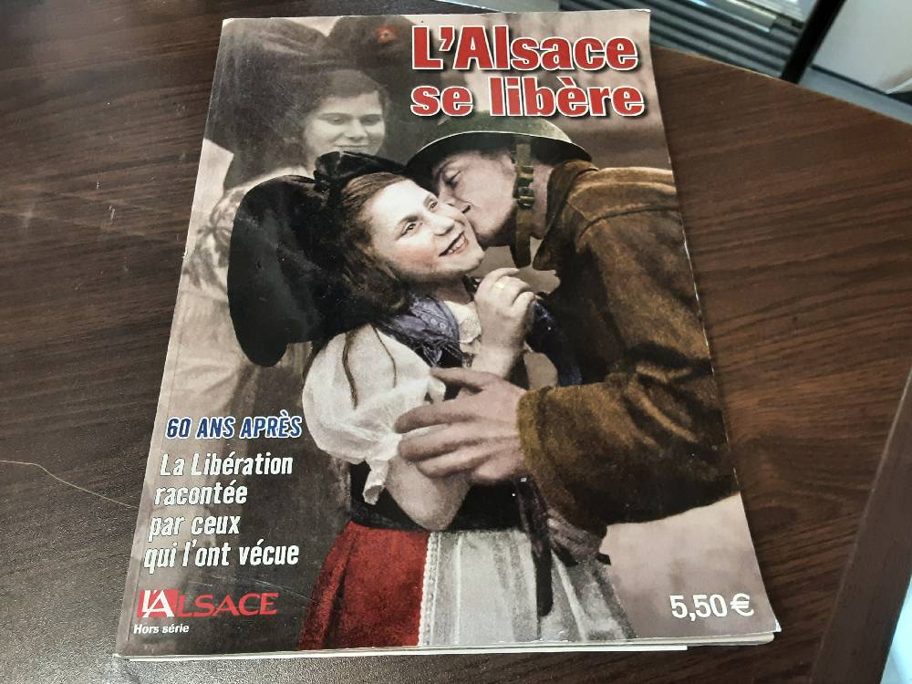 LIVRE L'ALSACE SE LIBERE