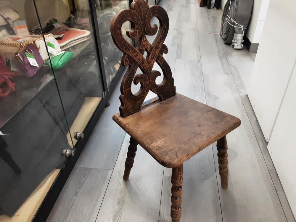 CHAISE ALSACIENNE POUR ENFANT A RESTAURER