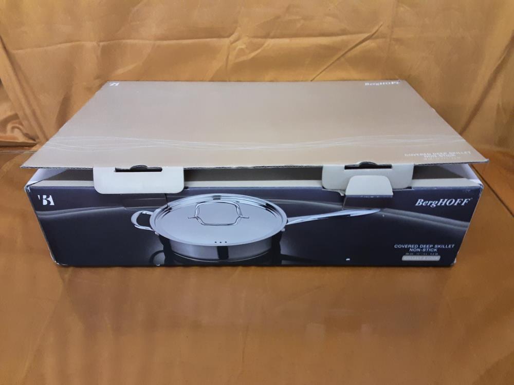 SAUTEUSE AVEC COUVERCLE 28CM BERG-HOFF
