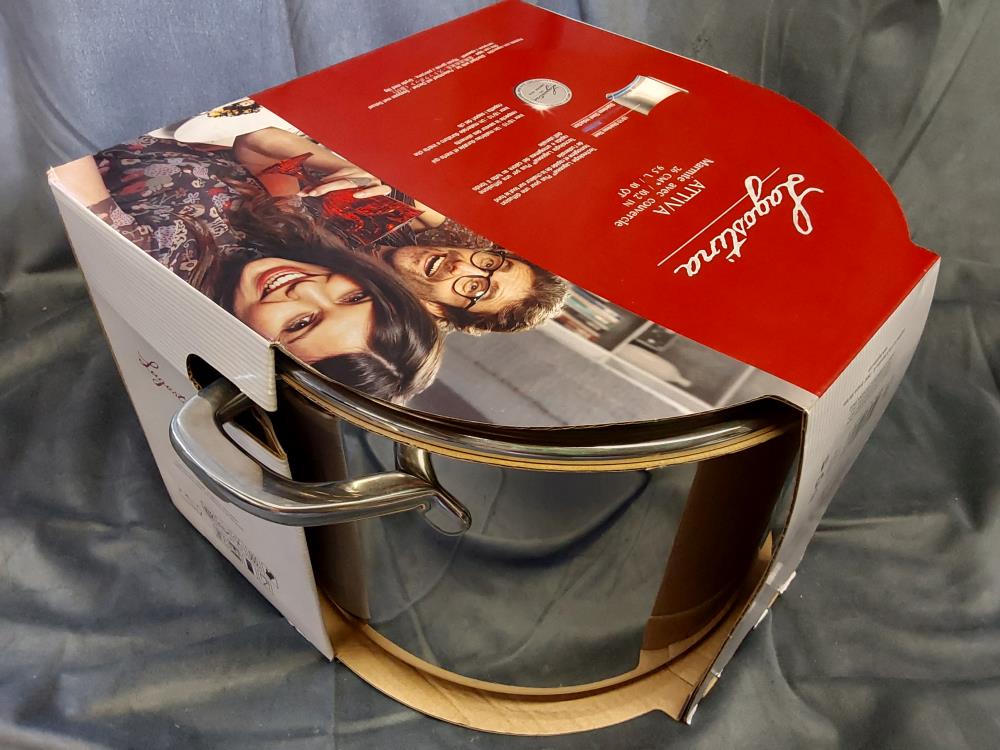 MARMITE AVEC COUVERCLE 26CM 9.5L LAGOSTINA