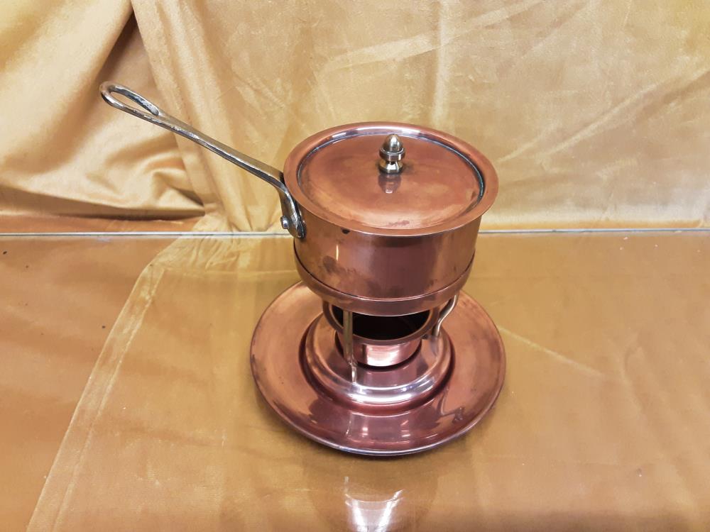 CHOCOLATIERE EN CUIVRE