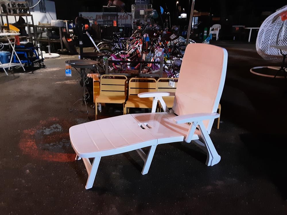 BAIN SOLEIL PVC BLANC