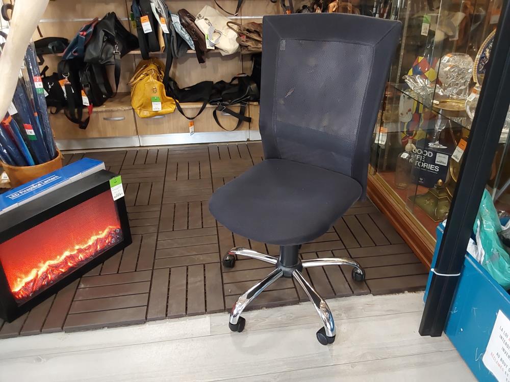 CHAISE DE BUREAU REGLABLE EN HAUTEUR