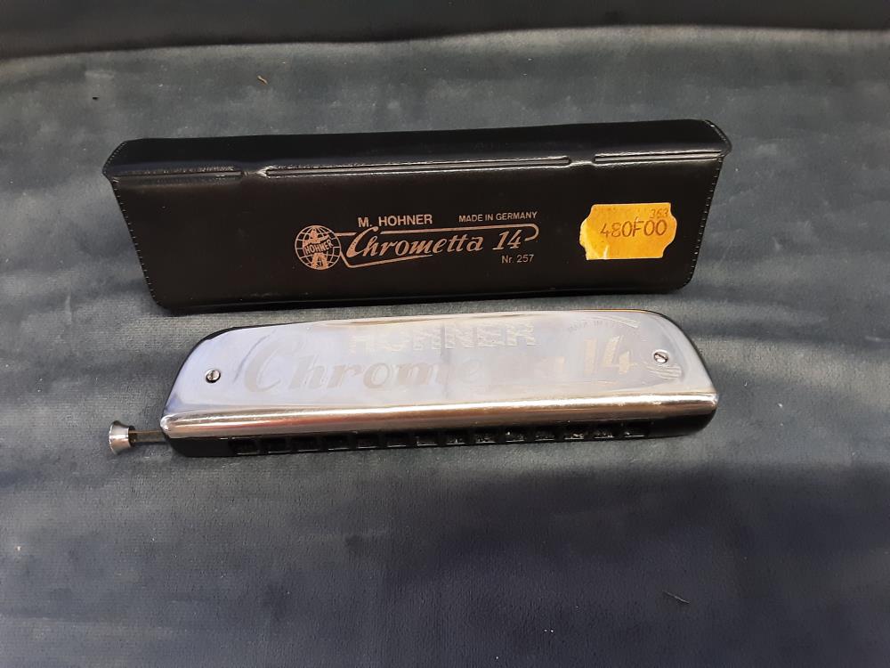 HARMONICA HOHMER CHROMETTA 14