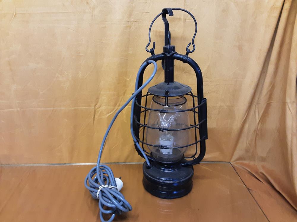 LANTERNE ANCIENNE ELECTRIFIEE