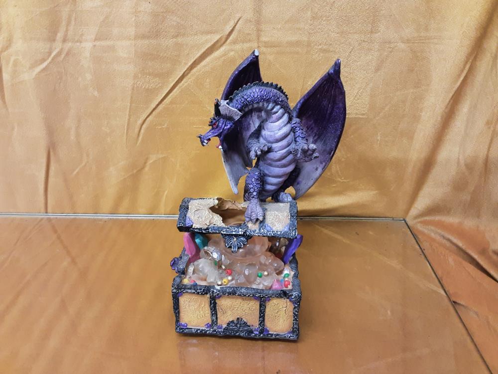 DRAGON COFFRE VIOLET
