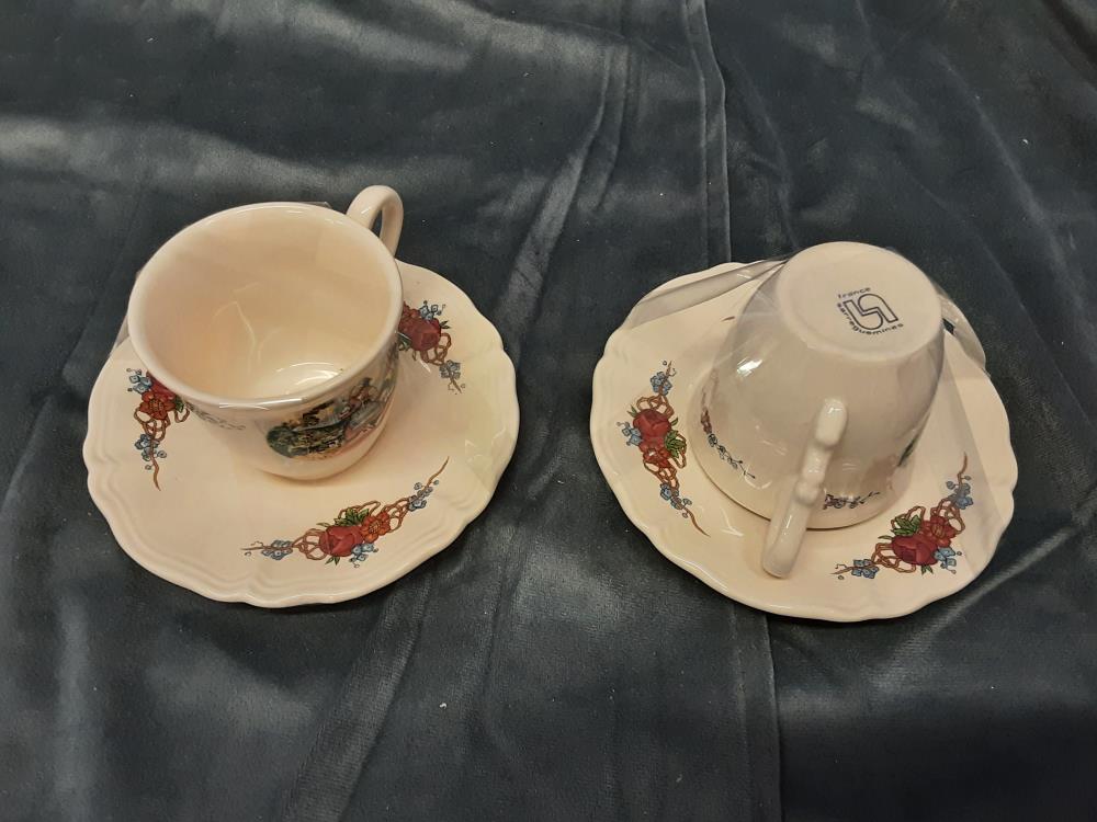 TASSE ET SOUS TASSE OBERNAI
