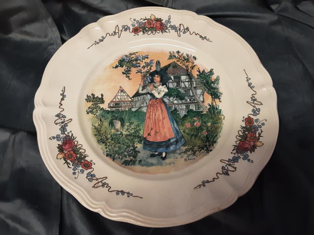 PLAT PLAT ROND OBERNAI