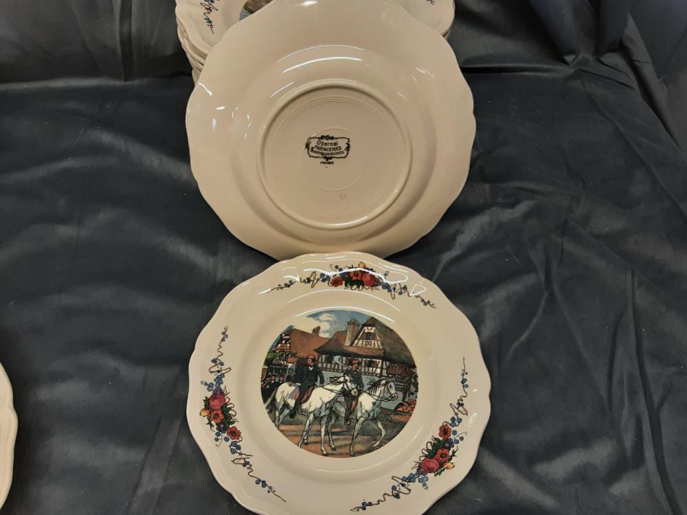 ASSIETTE PLATE OBERNAI