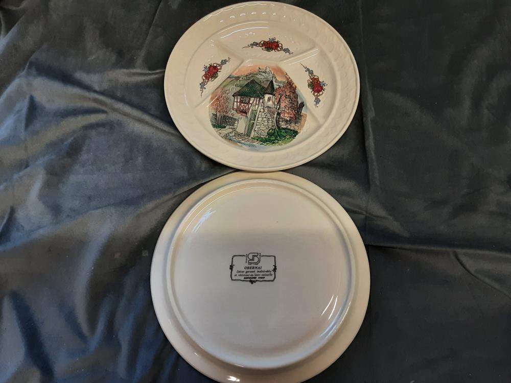 ASSIETTE A FONDUE LOUX