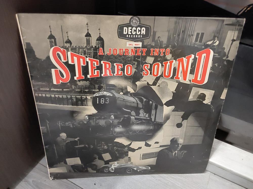 DISQUE 33T A JOURNEY INTO STEREO SOUND