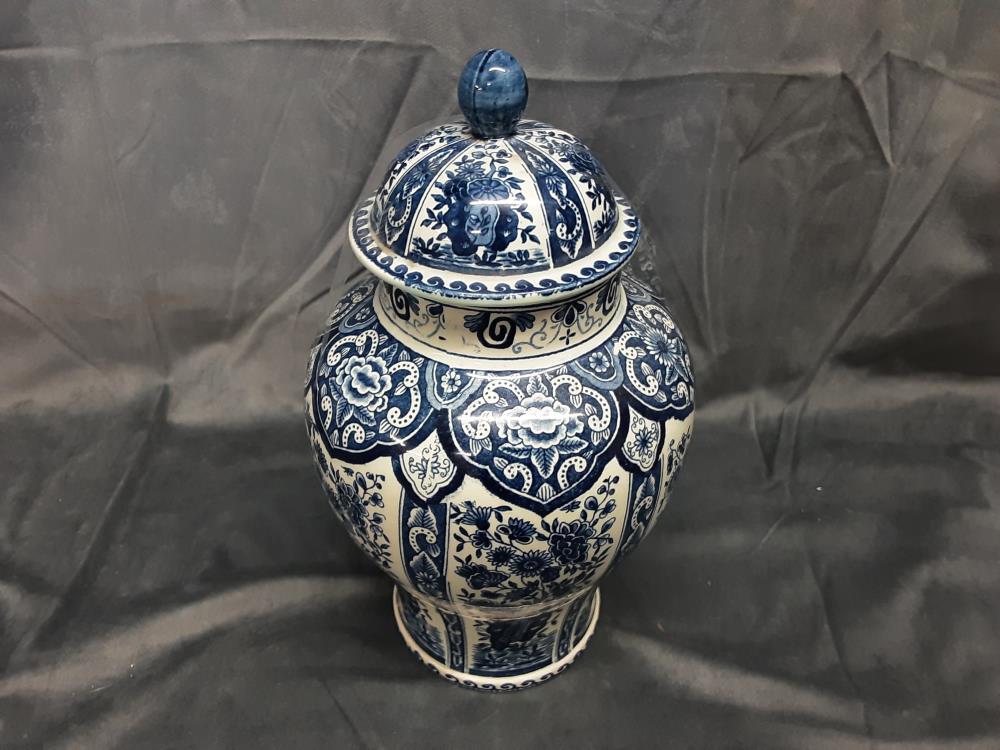 POTICHE GM DELFT BLEUE