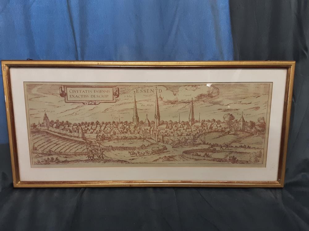 TABLEAU GRAVURE CIVITATIS ESSENSIS