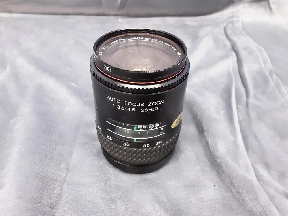 OBJECTIF OZUNON AUTO ZOOM 28-80MM