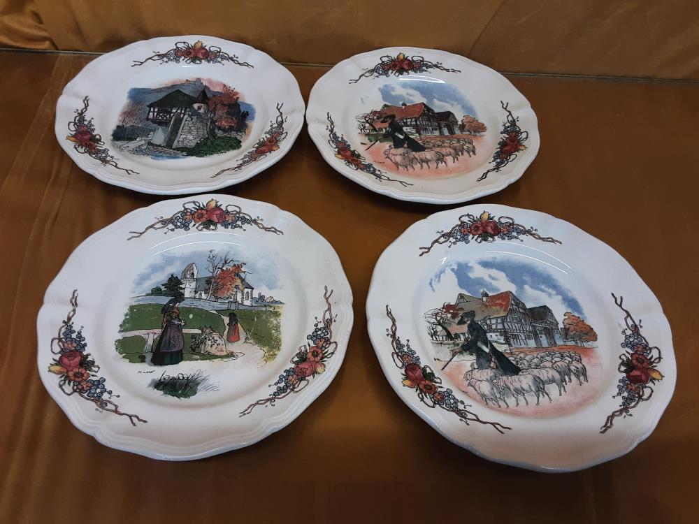 ASSIETTE A DESSERT OBERNAI