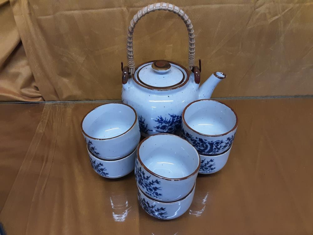 SERVICE A THE EN GRES 6 PERS.