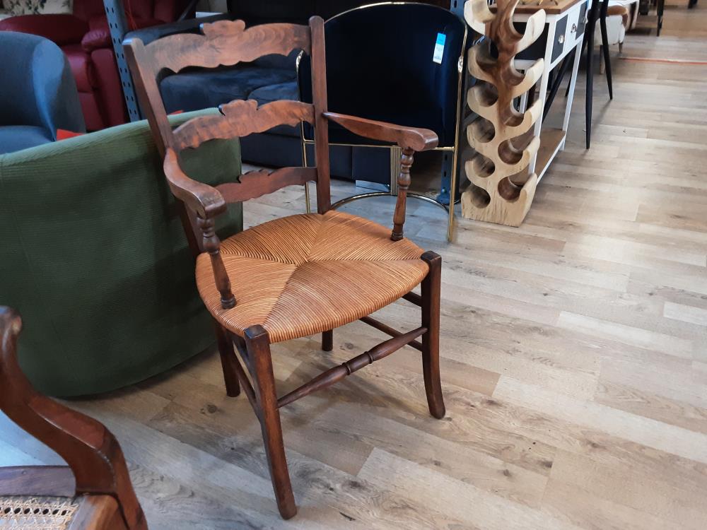 FAUTEUIL ASSISE PAILLEE