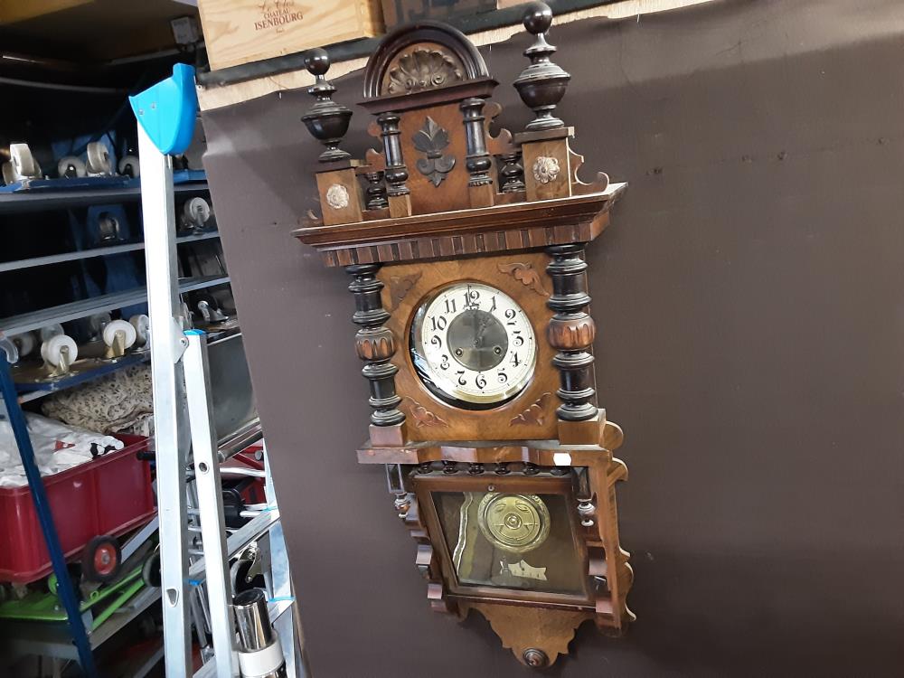 PENDULE FORET NOIRE A RESTAURER