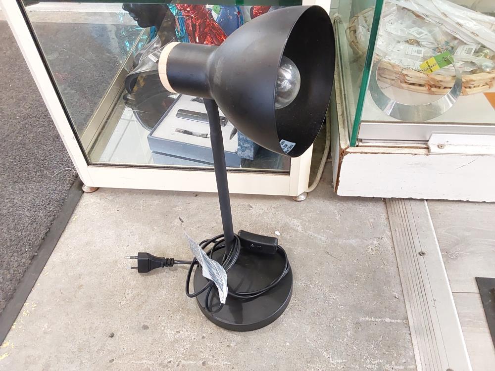 LAMPE DE BUREAU NOIRE