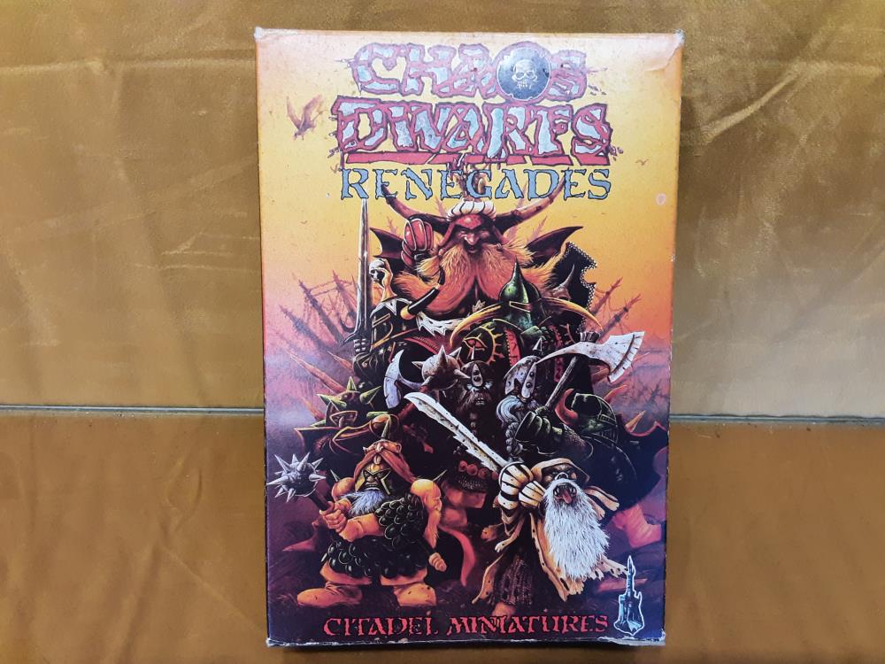 MINIATURE CHAOS DWARFS RENEGADES