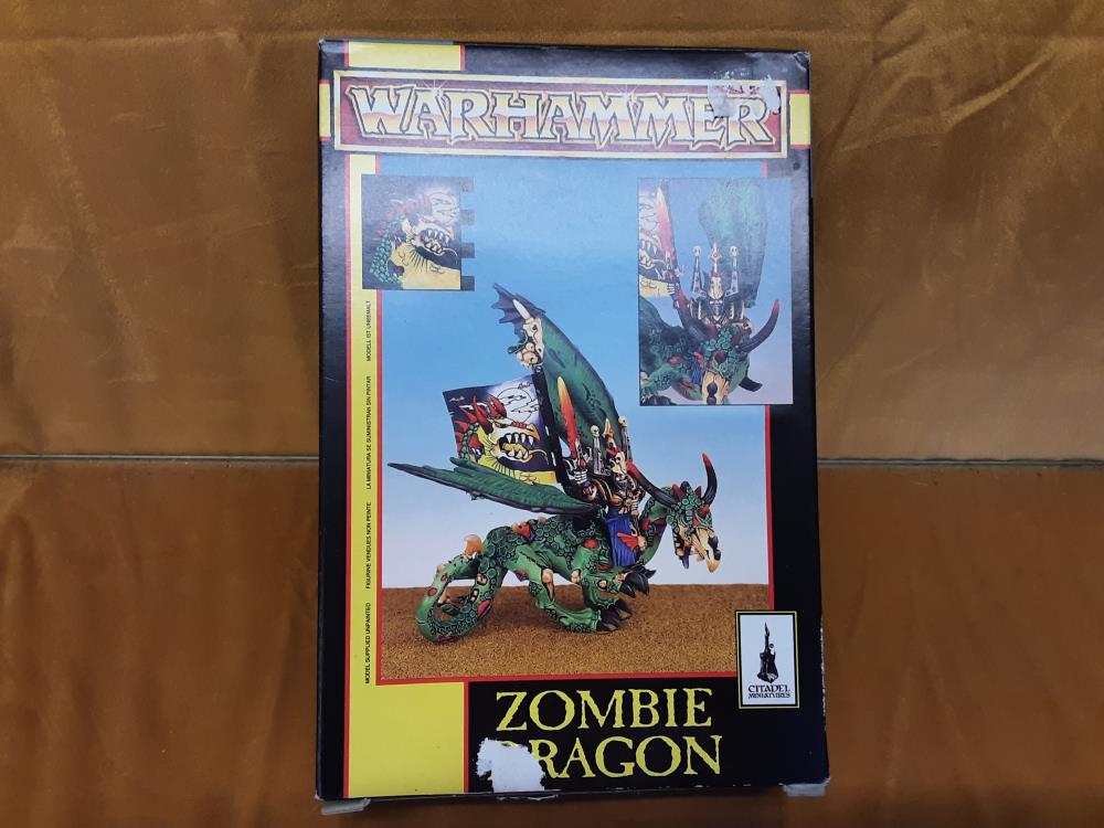 MINIATURE WARHAMMER ZOMBIE DRAGON