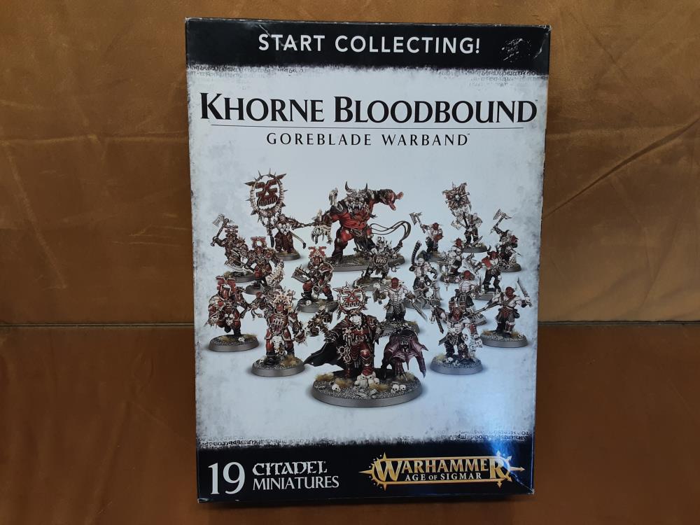 MINIATURES WARHAMMER KHORNE BLOODBOUND