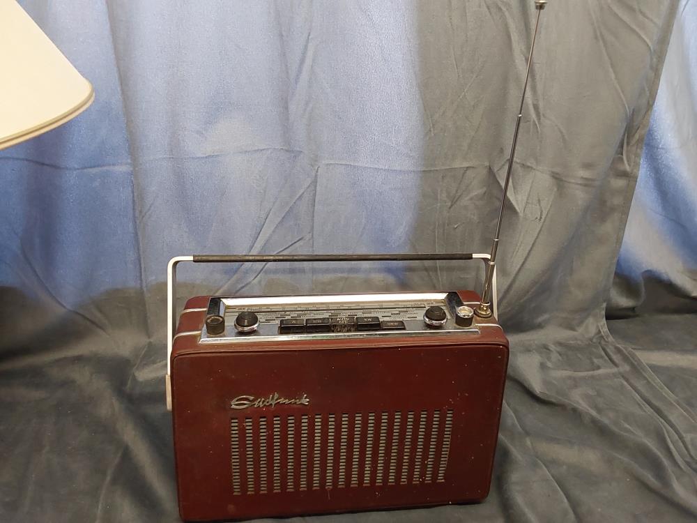 RADIO PORTABLE SUDFUNK BORDEAU  TEST OK