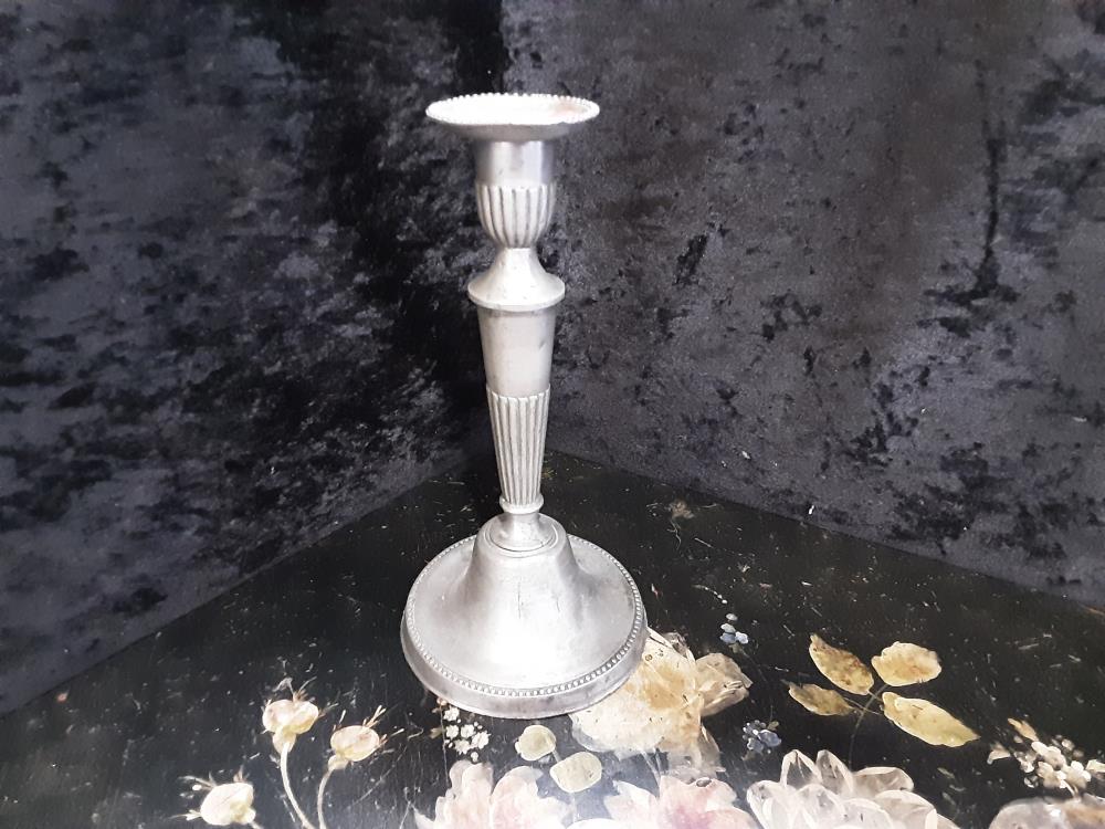 BOUGEOIR ETAIN HAUT 23CM