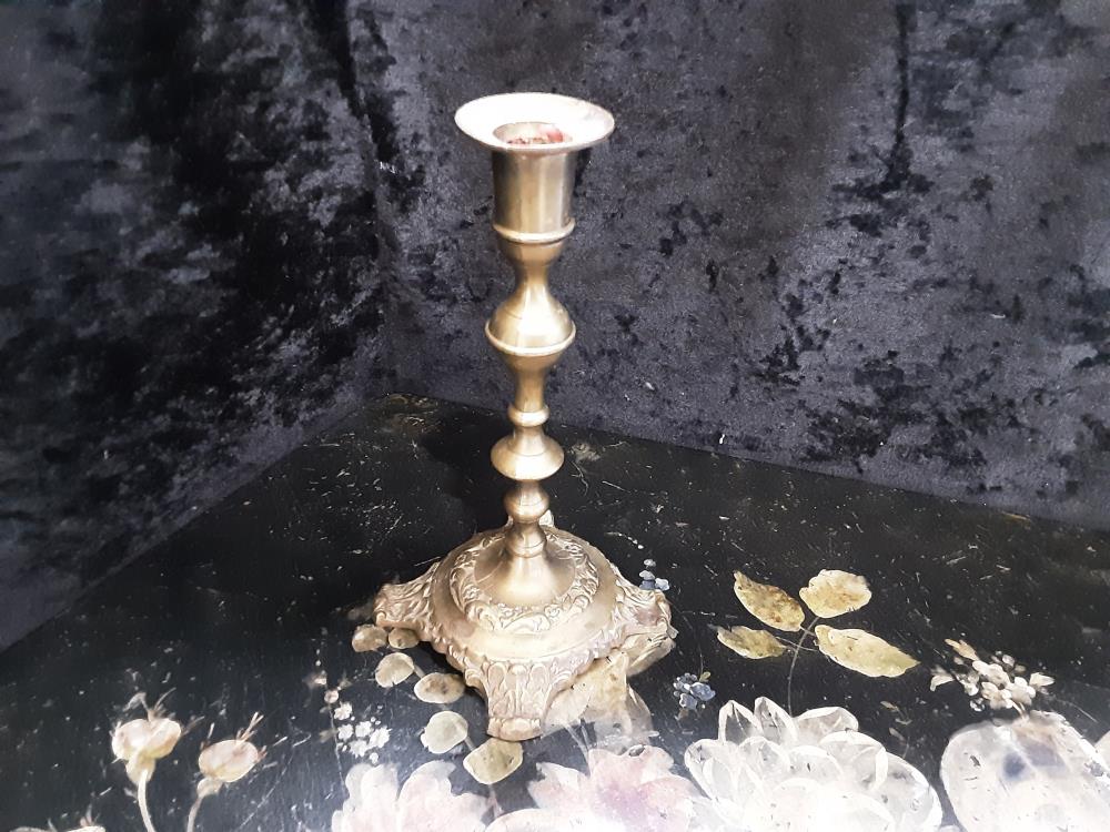 BOUGEOIR BRONSE PM HAUT 20CM