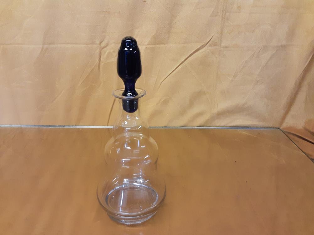 CARAFE PM AVEC BOUCHON VERRE