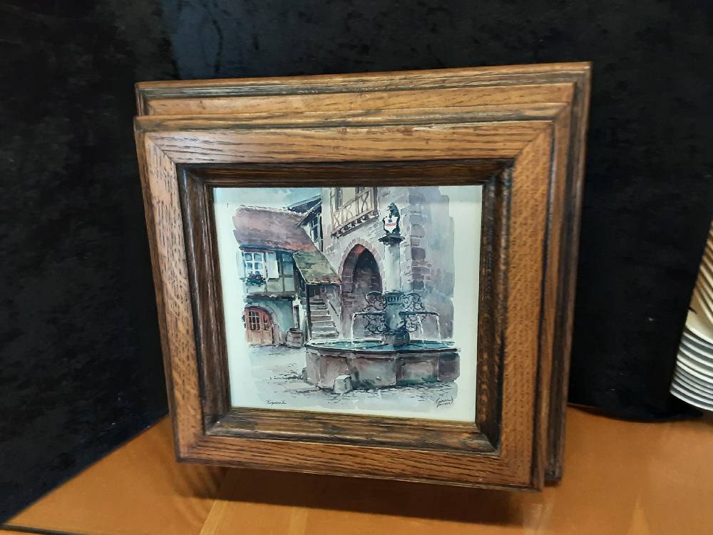 BOITE A CLES TABLEAU FONTAINE 