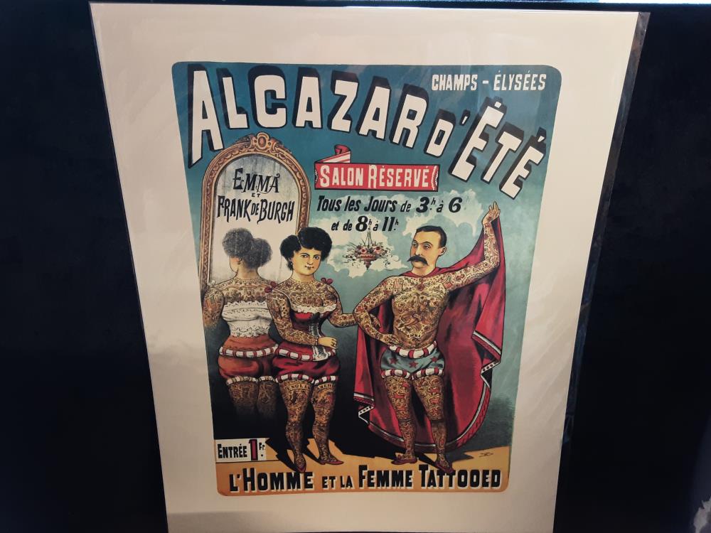 Affiche Alcazar Tatoo (40X50)