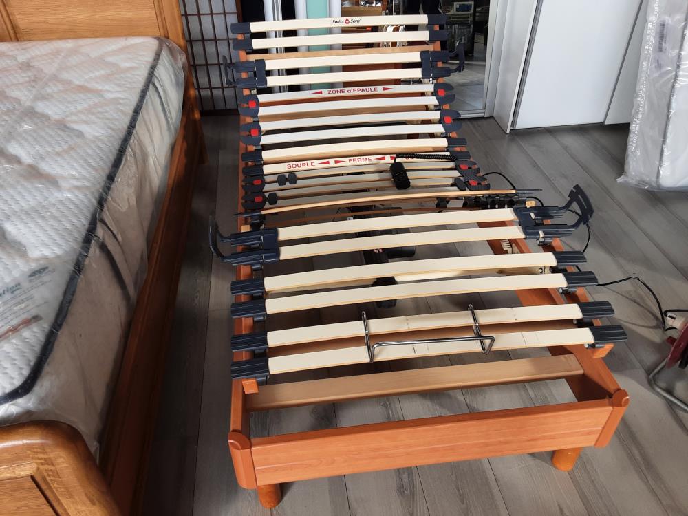 SOMMIER ELECTRIQUE 190X90 AVEC PIEDS