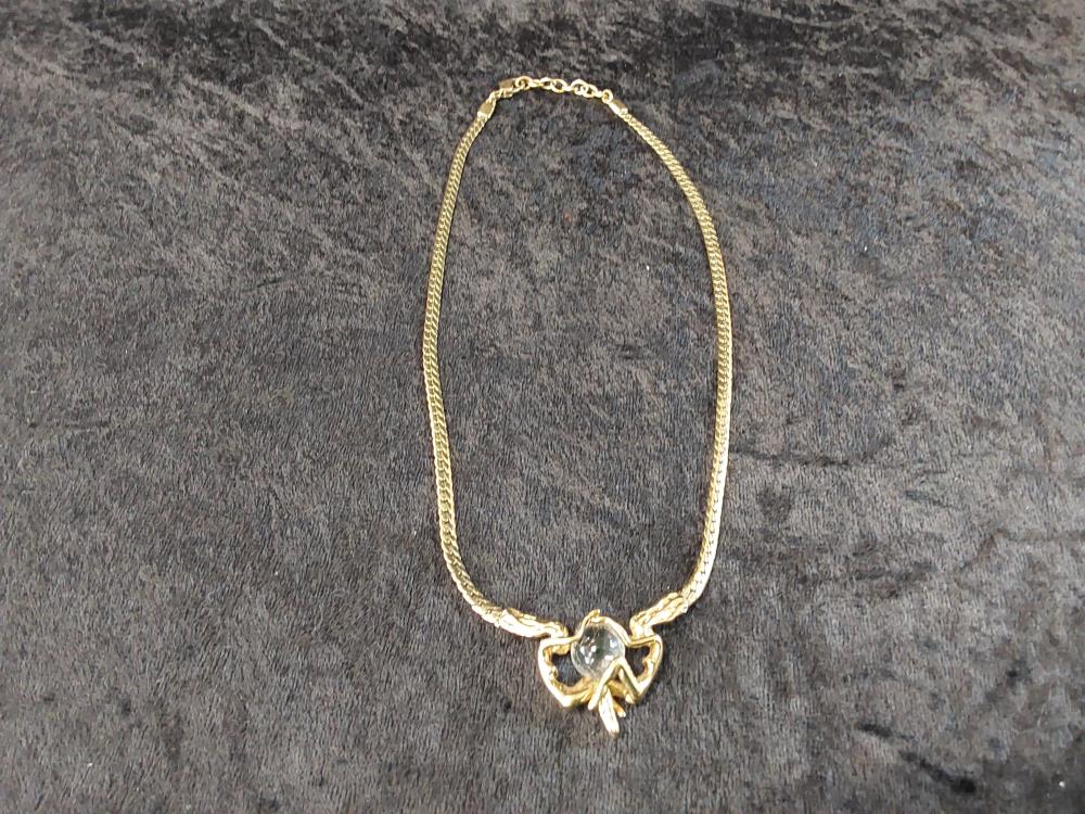 COLLIER MUSES AVEC BOULE CRISTAL CHARLES JOURDAN