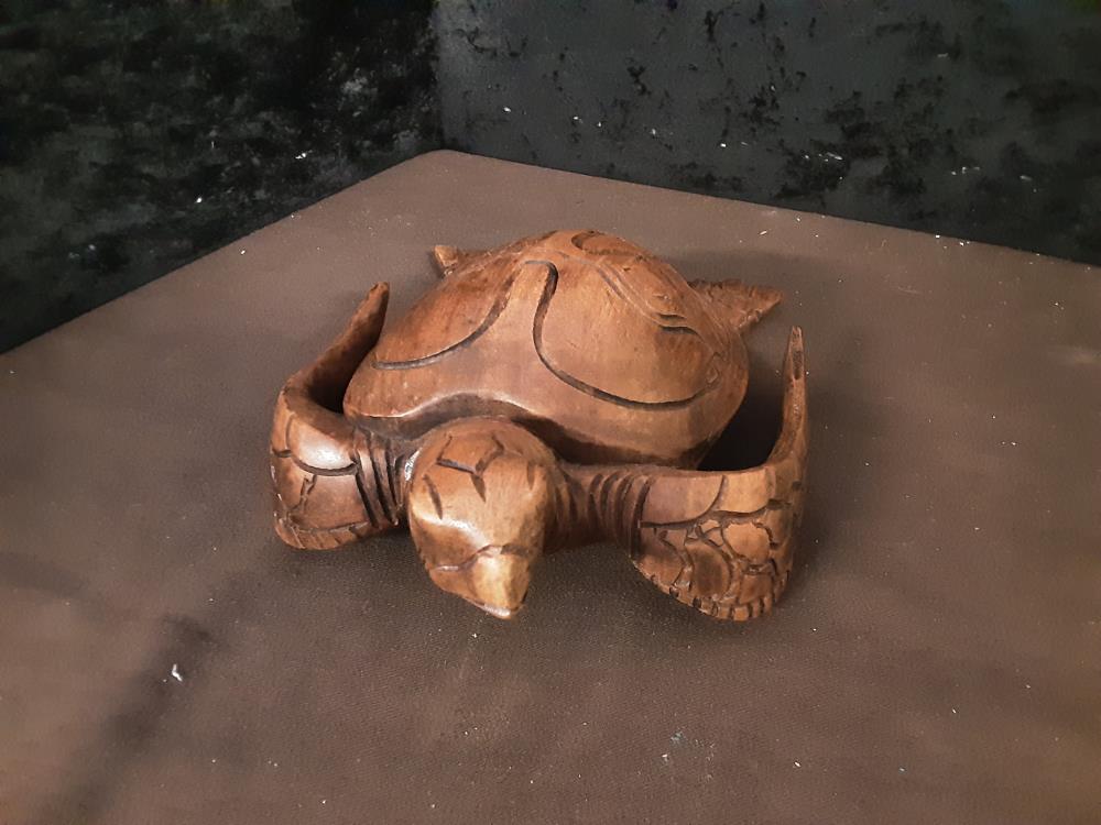 TORTUE EN BOIS MM