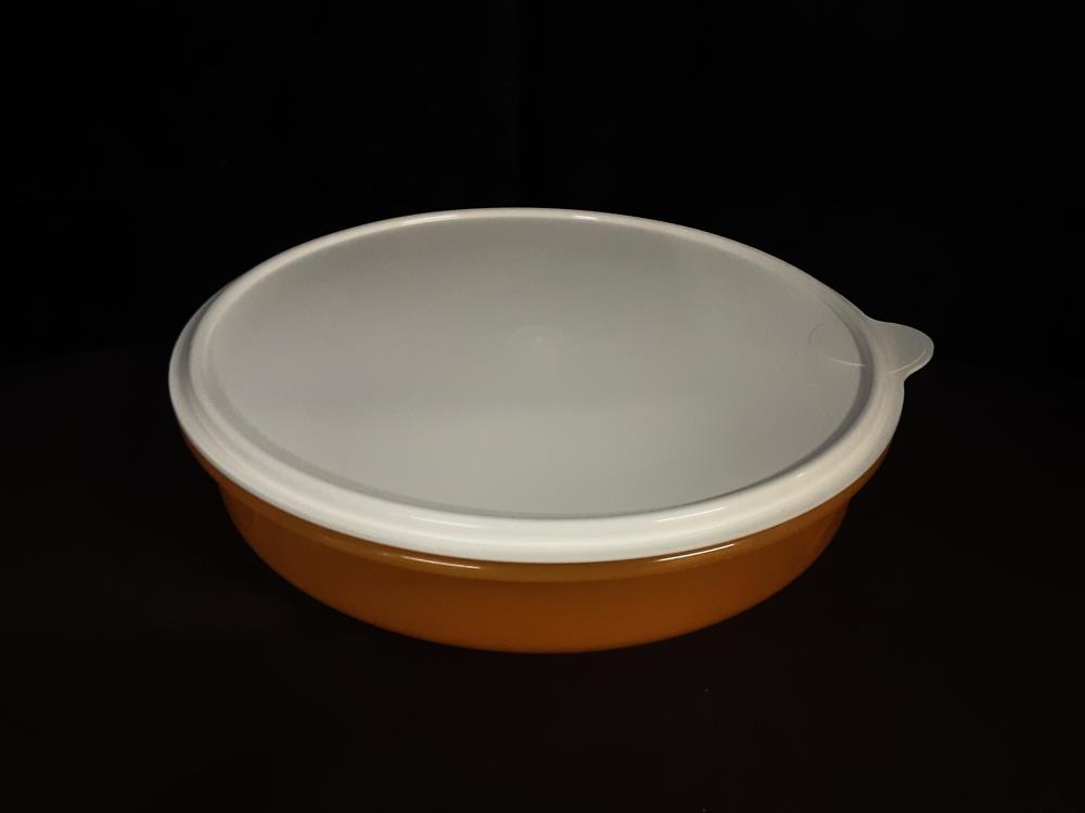 TUPPERWARE ROND AVEC COUVERCLE POUR TARTE DIAM.32CM - 3.8L JAMAIS UTILISÉ