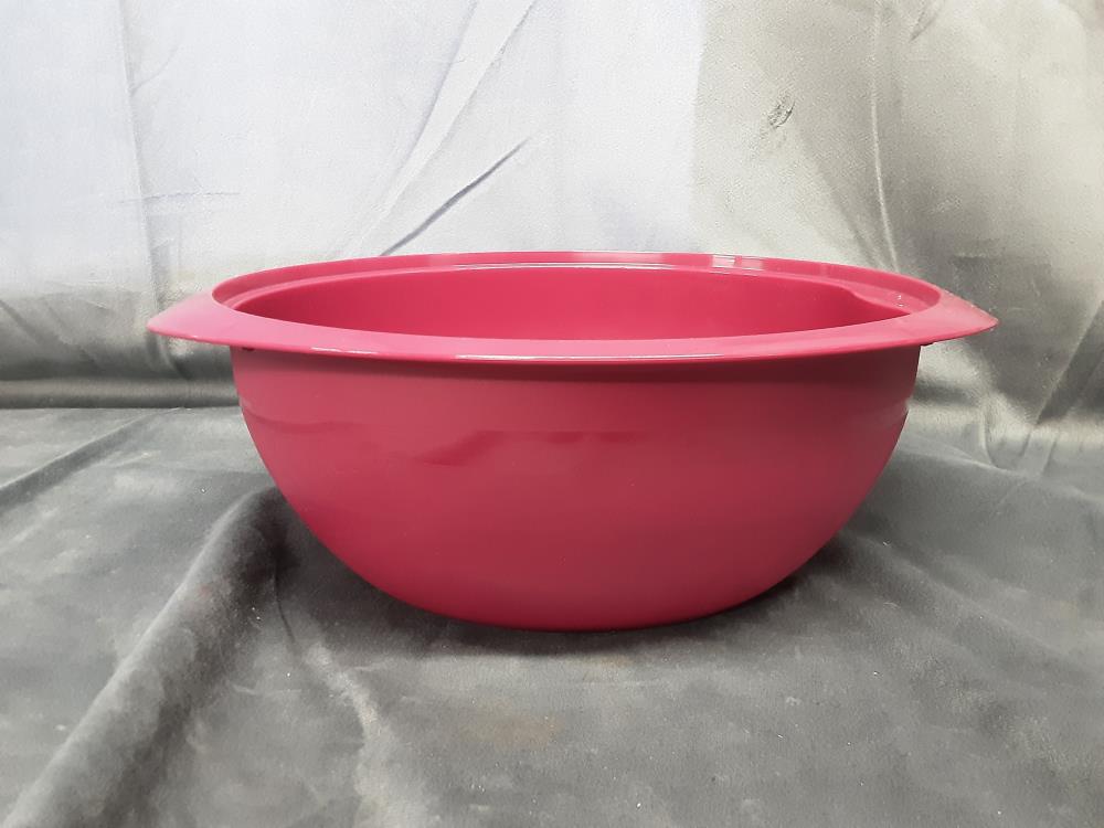SALADIER OVALE TUPPERWARE 2.5L FUSCHIA - JAMAIS UTILISÉE