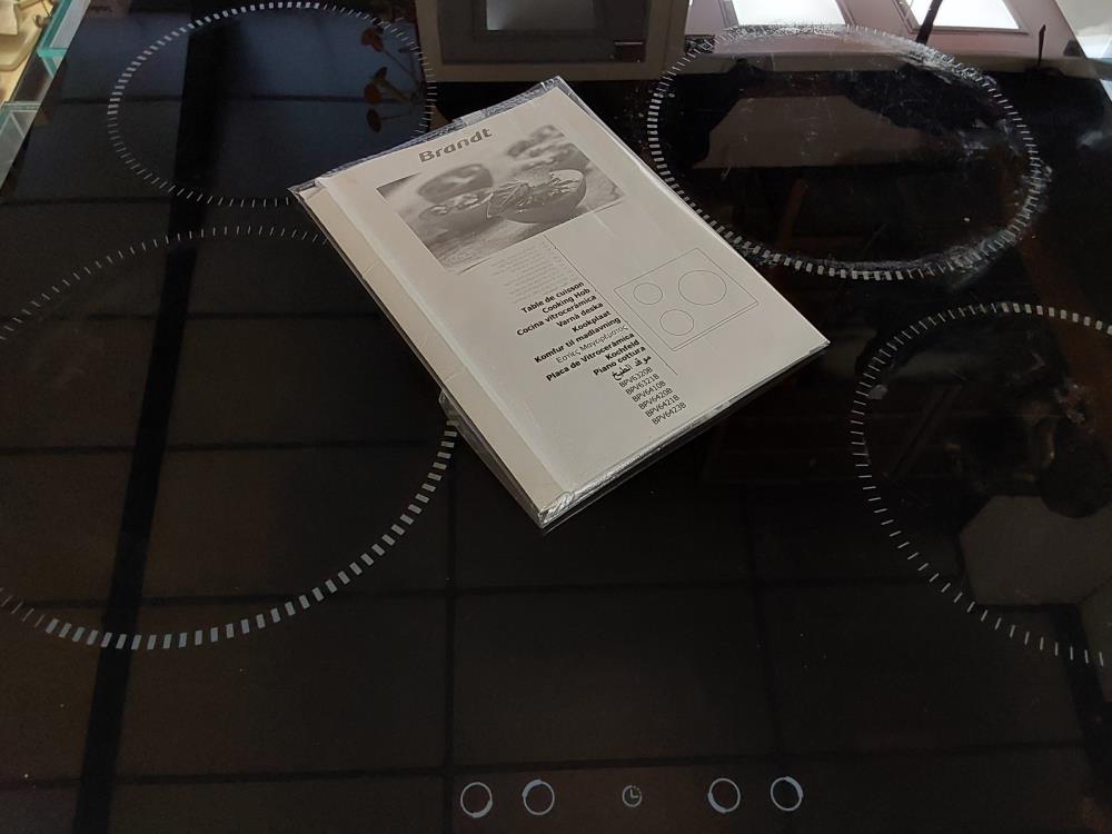 PLAQUE VITROCERAMIQUE 4 FEUX BRANDT