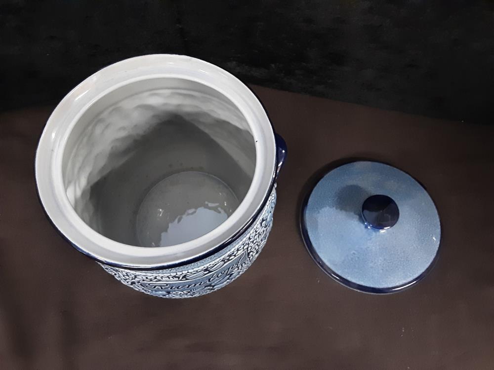 RUMTOPF AVEC COUVERCLE BLEU