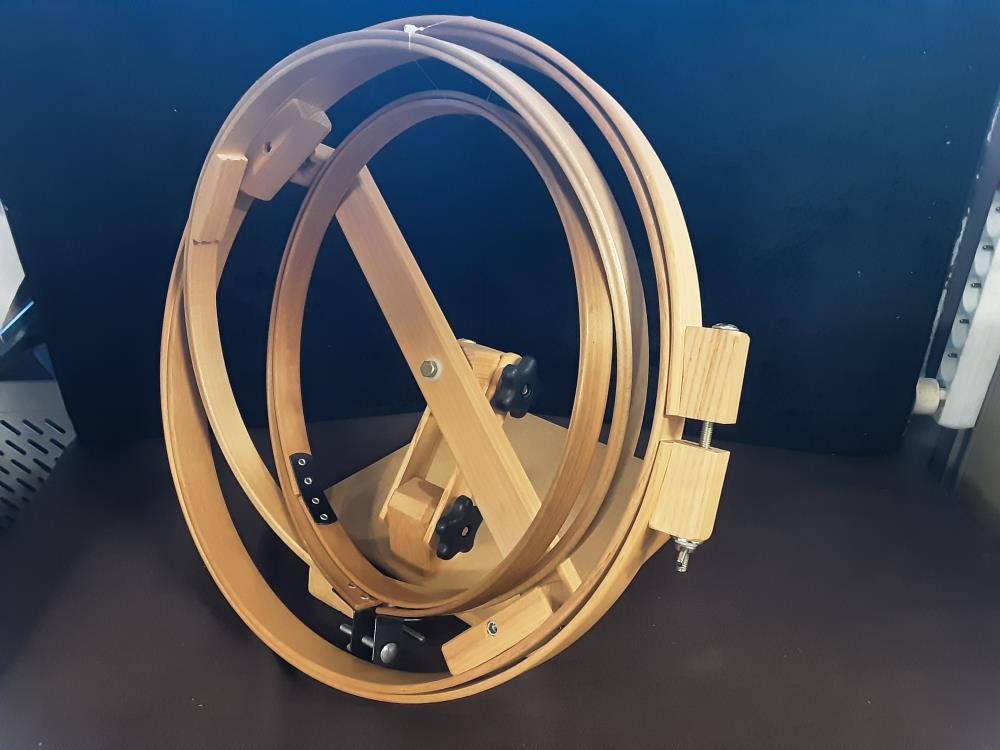 SUPPORT+3 CADRES À BRODER RONDS