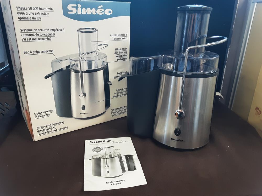 EXTRACTEUR DE JUS SIMEO 600W