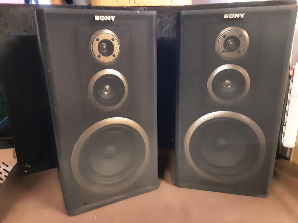 PAIRE DE HAUTS-PARLEURS SONY