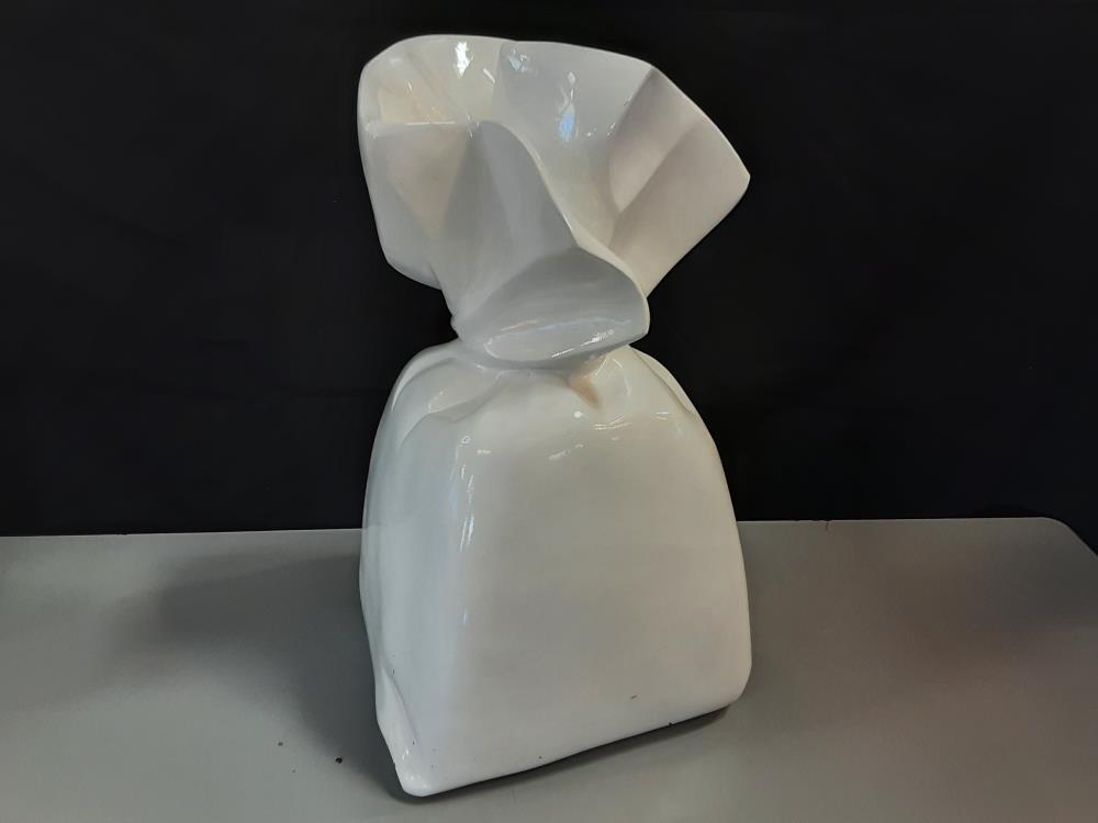 BONBON PAPILOTTE RESINE BLANCHE