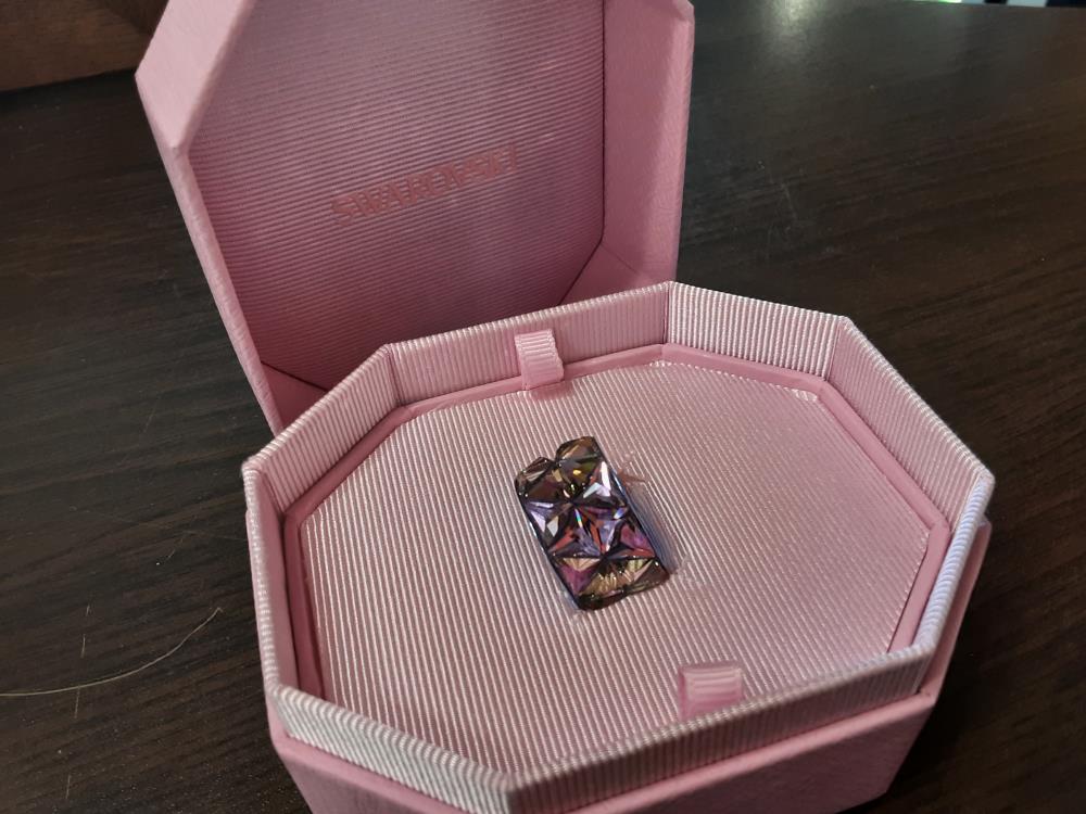 Bague Swarovsky Cristal Rose