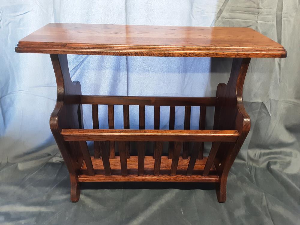 Porte Journaux Bois Chêne